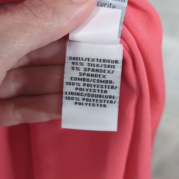 Diane Von Furstenburg silk blend wrap dress size - Picture 11 of 13